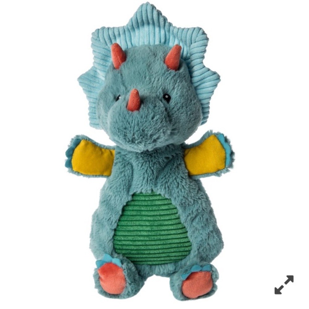 Mary Meyer Dino Lovey Pebblesaurus 13” baby toy